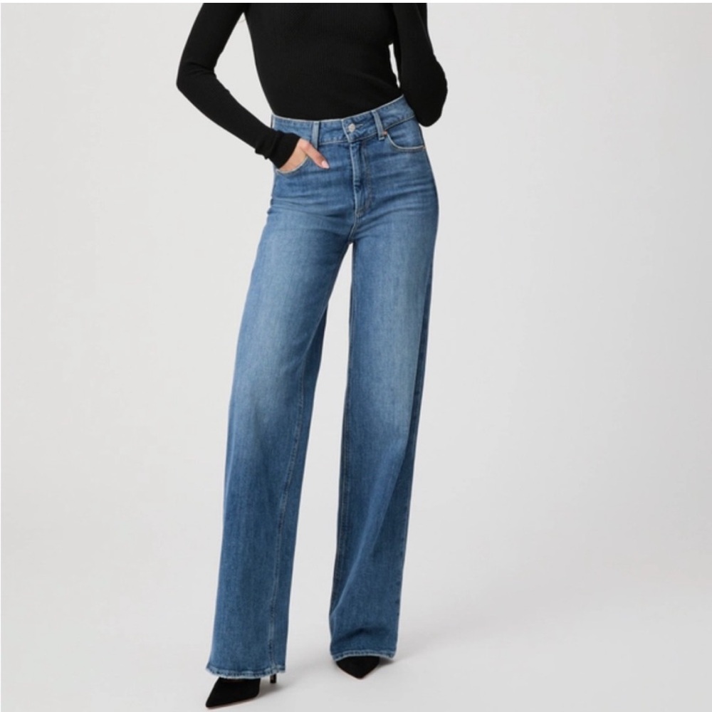 PAIGE Sasha Wide Leg Jean